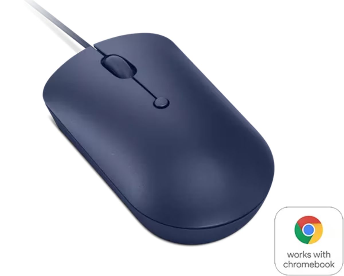 Lenovo 540 USB-C Wired Compact Mouse Abyss Blue Lenovo 540 USB-C Wired Compact Mouse Abyss Blue