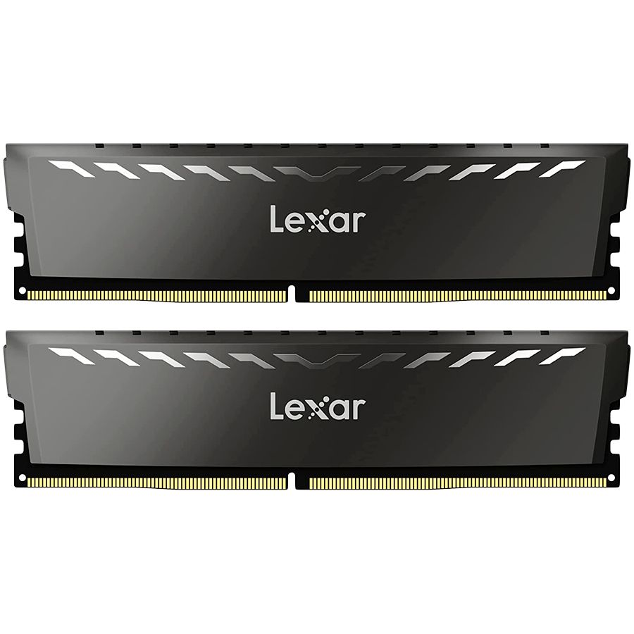 Memória Lexar 16GB DDR4 3200MHz Kit(2x8GB) Thor with Heatsink Dark Grey