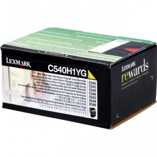 Toner Lexmark C540 Yellow toner