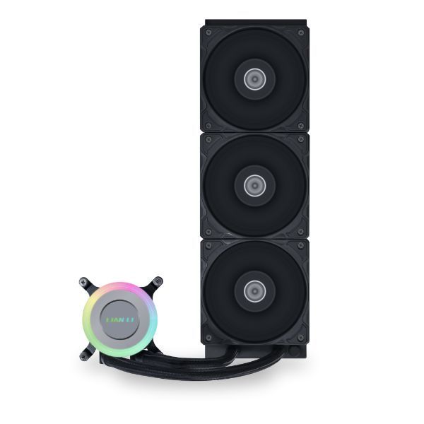 Ventilátorok, Hűtők, Előlapi panelek Lian Li GA II Lite 360mm Black