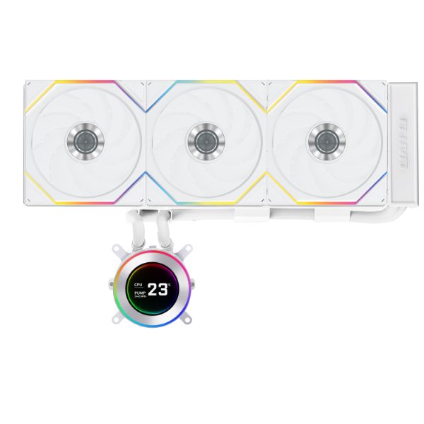 Ventilátorok, Hűtők, Előlapi panelek Lian Li HydroShift II LCD-C 360TL White Ventilátorok, Hűtők, Előlapi panelek Lian Li HydroShift II LCD-C 360TL White