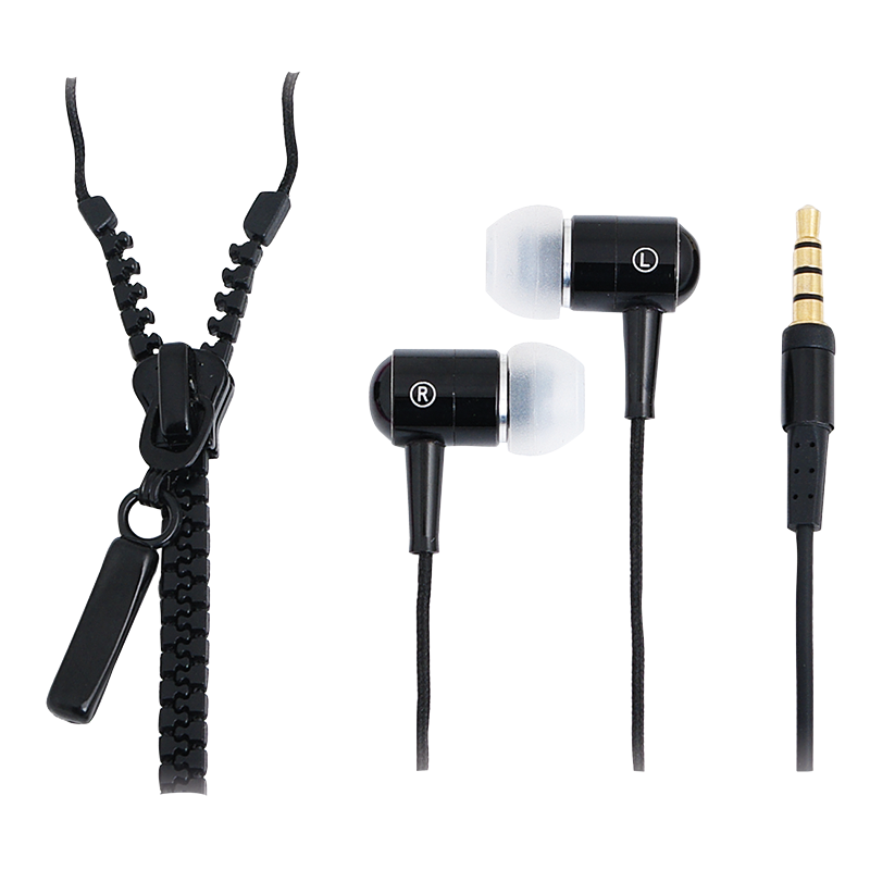Logilink Zipper Headset Black Logilink Zipper Headset Black