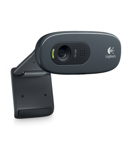 Webkamera Logitech C270 Webkamera Black