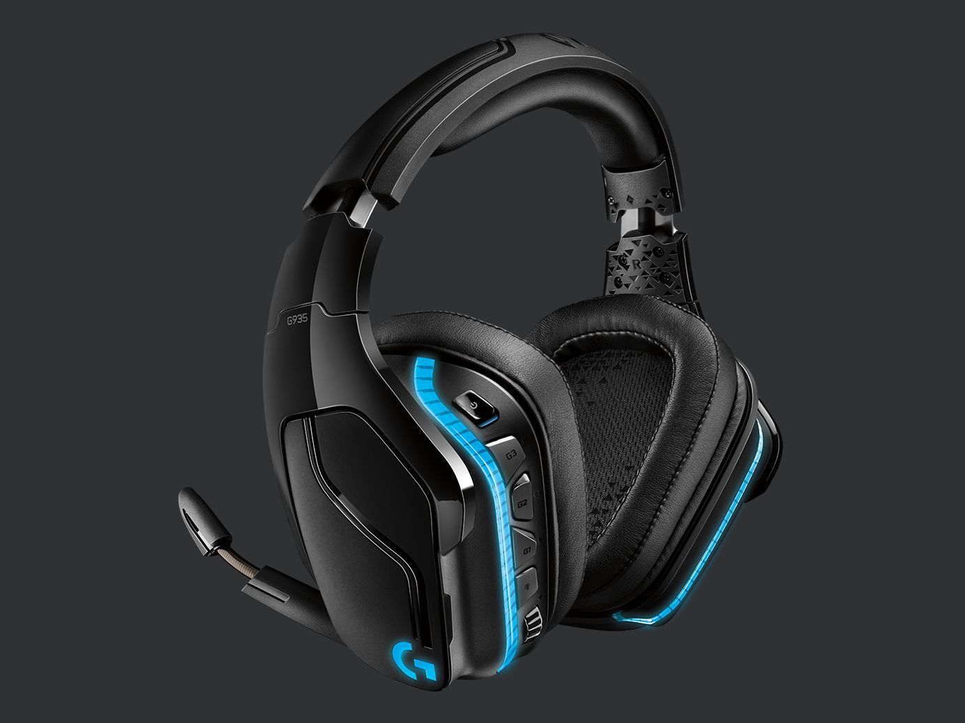 Logitech G935 7.1 Wireless Gamer Headset Black Logitech G935 7.1 Wireless Gamer Headset Black