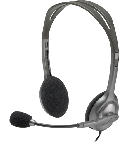 Logitech H111 Headset Grey Logitech H111 Headset Grey