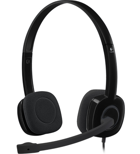 Logitech H151 Headset Black Logitech H151 Headset Black