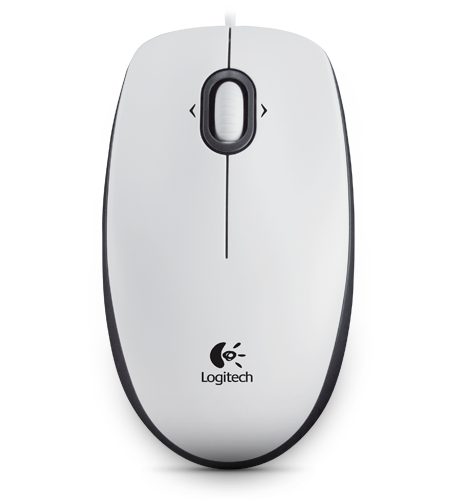 Egér Logitech M100 Mouse White