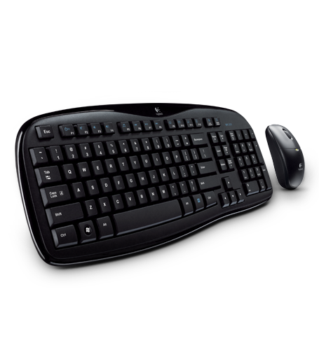 Billentyűzet+egér Logitech Wireless Desktop MK250  (HU, USB)