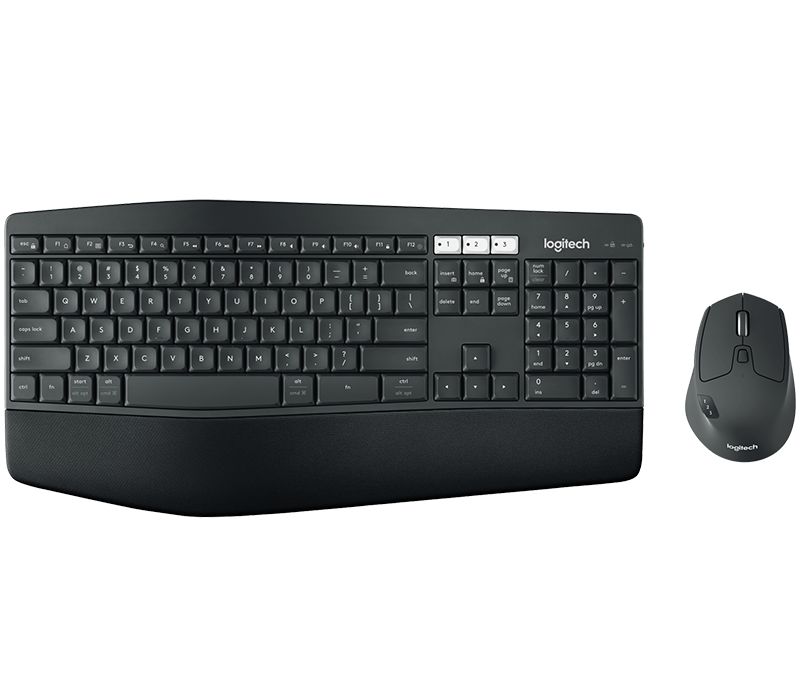 Logitech MK850 Performance wireless keyboard + mouse Black DE Logitech MK850 Performance wireless keyboard + mouse Black DE