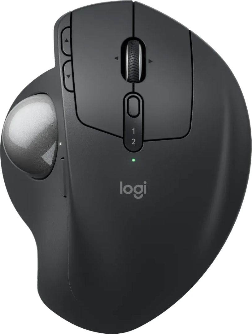 Logitech MX Ergo S Wireless Bluetooth Mouse Graphite Gray Logitech MX Ergo S Wireless Bluetooth Mouse Graphite Gray