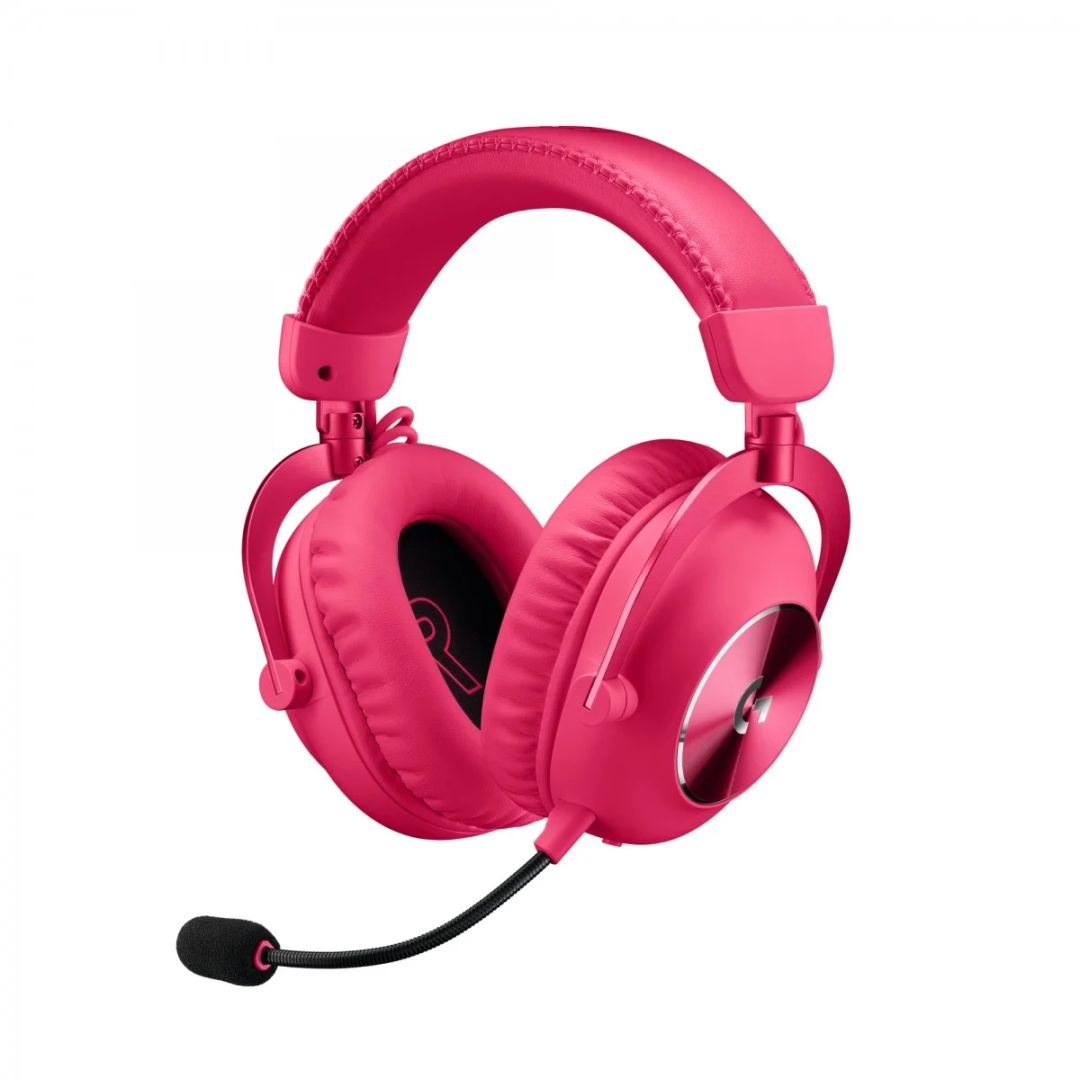 Logitech Pro X 2 Lightspeed Wireless Bluetooth Gaming Headset Magenta Logitech Pro X 2 Lightspeed Wireless Bluetooth Gaming Headset Magenta