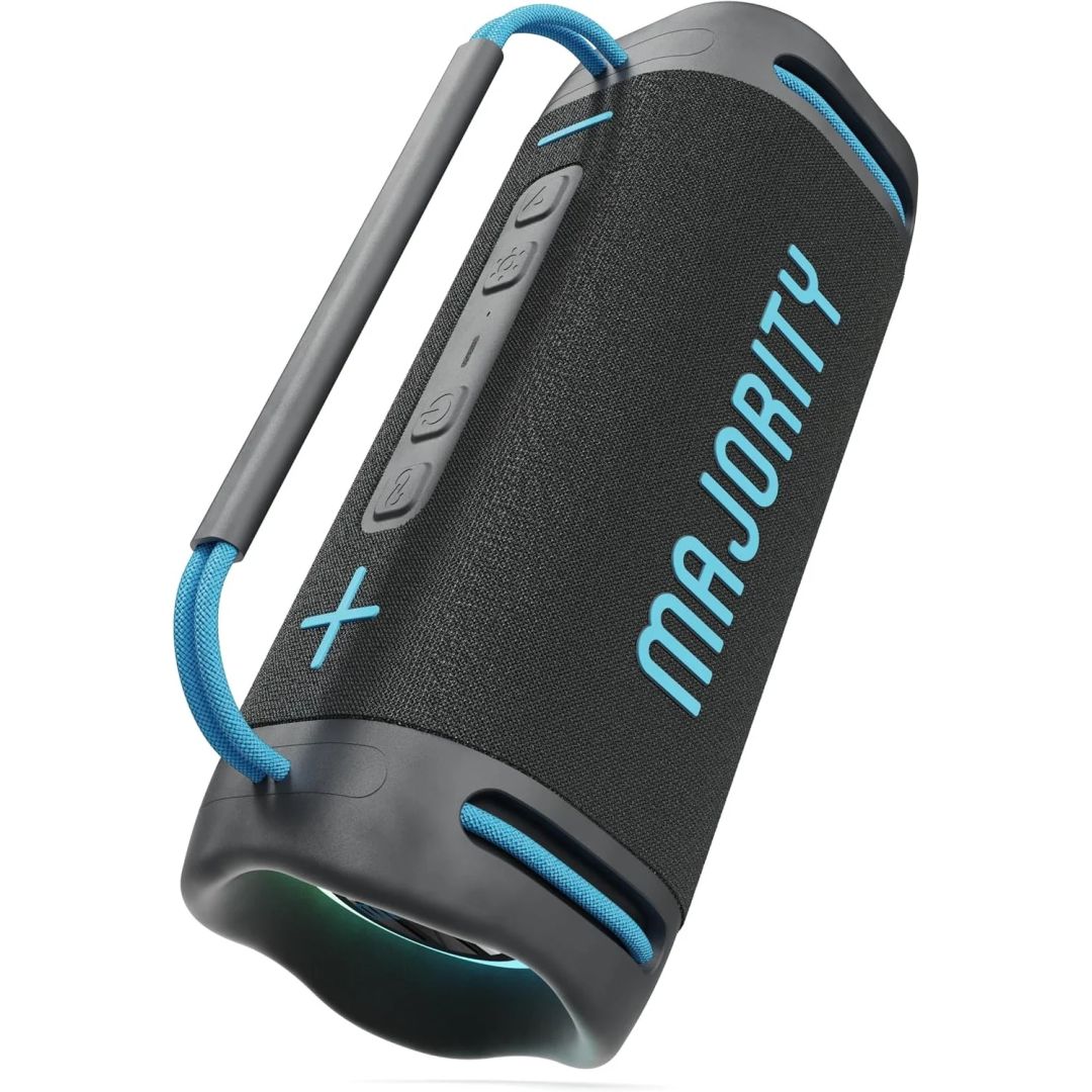 Hangszóró Majority Move 4 (M4) Bluetooth Speaker Black/Blue Hangszóró Majority Move 4 (M4) Bluetooth Speaker Black/Blue
