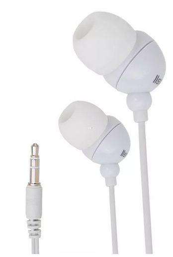 Maxell Plugz Earphones White Maxell Plugz Earphones White