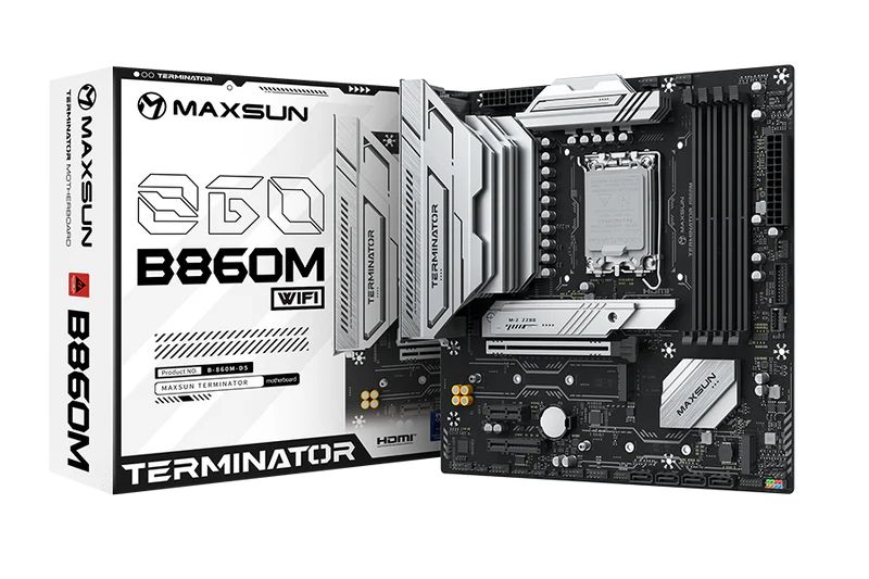 Alaplap Maxsun TERMINATOR B860M WIFI Alaplap Maxsun TERMINATOR B860M WIFI
