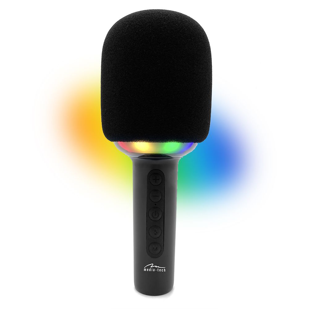 Media-Tech MT399 Karaoke Idol BT Microphone with Bluetooth Speaker Media-Tech MT399 Karaoke Idol BT Microphone with Bluetooth Speaker