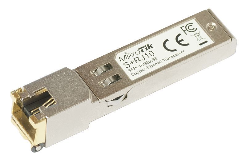 Hálózati eszközök Mikrotik S+RJ10 6-speed RJ-45 module for up to 10 Gbps Hálózati eszközök Mikrotik S+RJ10 6-speed RJ-45 module for up to 10 Gbps