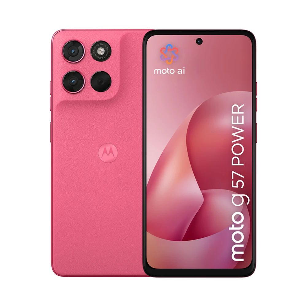Mobiltelefon Motorola Moto G57 Power 256GB DualSIM Pink Lemonade