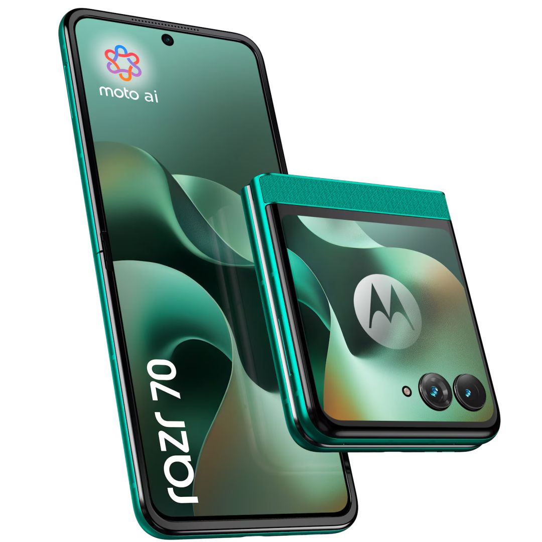 Mobiltelefon Motorola Razr 70 256GB Sporting Green