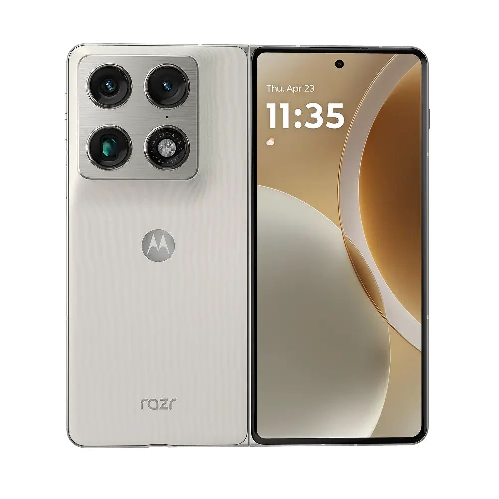 Mobiltelefon Motorola Razr Fold 512GB Lily White