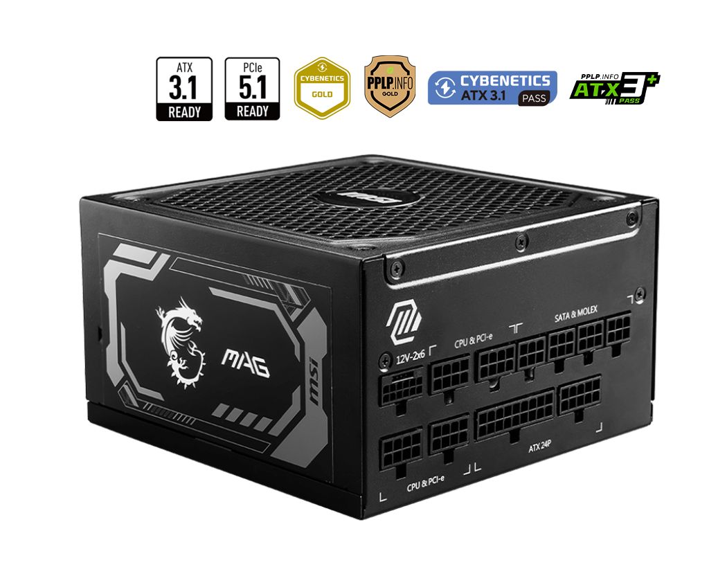 Msi 1000W 80+ Gold MAG A1000GL