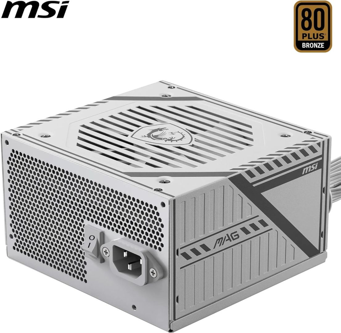 Tápegység Msi 650W 80+ Bronze MAG A650BN White Tápegység Msi 650W 80+ Bronze MAG A650BN White