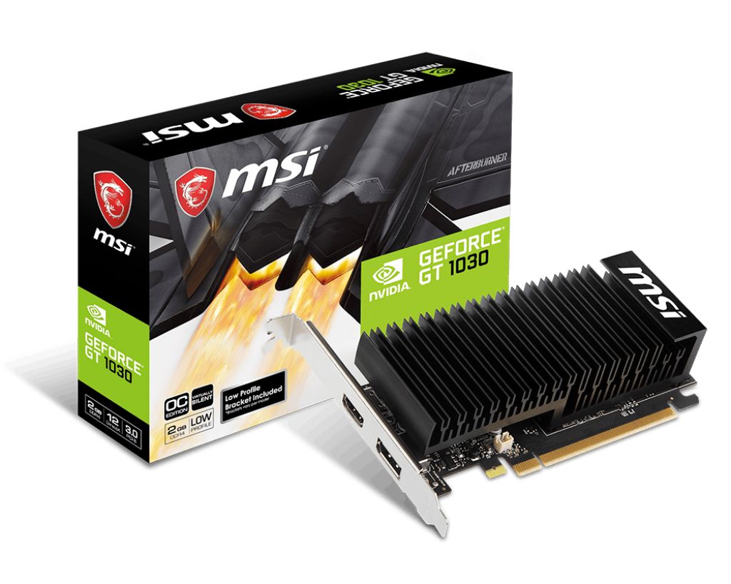 Videókártya Msi GT1030 2GHD4 LP OC Videókártya Msi GT1030 2GHD4 LP OC