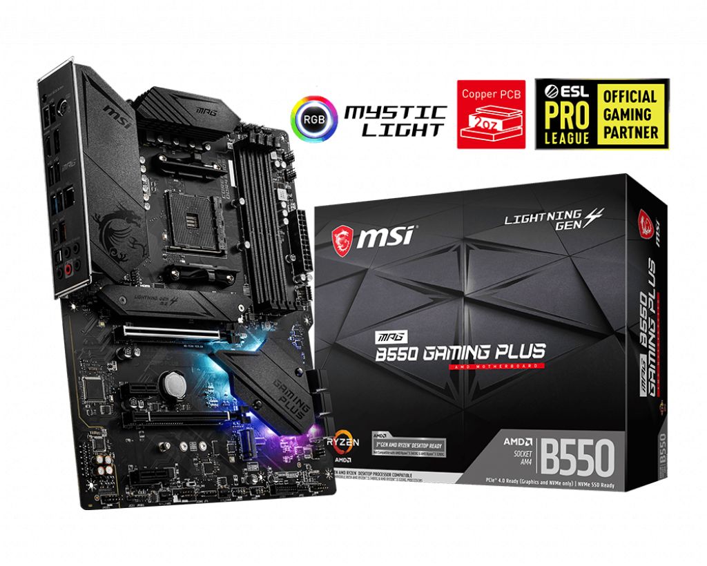 Alaplap Msi MPG B550 GAMING PLUS Alaplap Msi MPG B550 GAMING PLUS