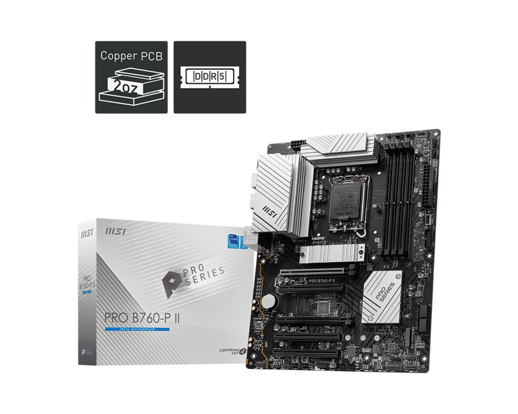 Alaplap Msi PRO B760-P II Alaplap Msi PRO B760-P II