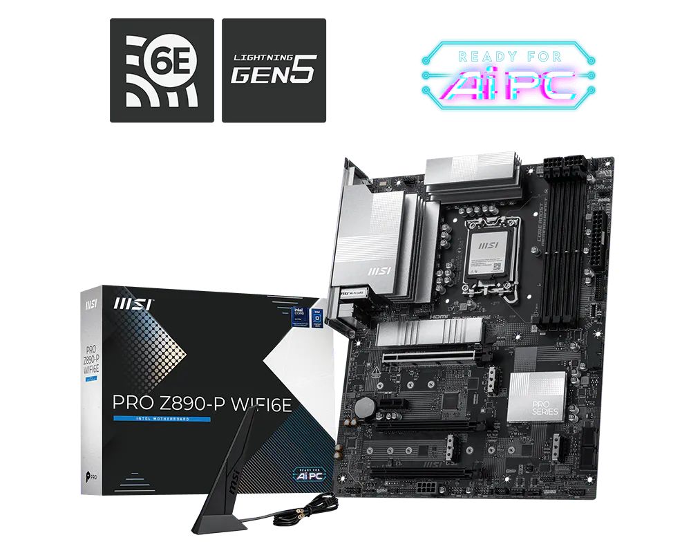 Alaplap Msi PRO Z890-P WIFI6E Alaplap Msi PRO Z890-P WIFI6E