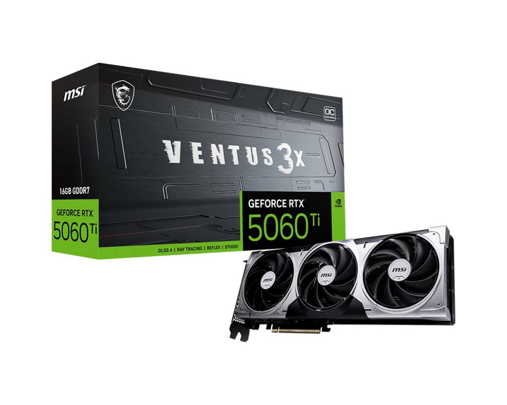 Videókártya Msi RTX5060 TI 16G VENTUS 3X OC