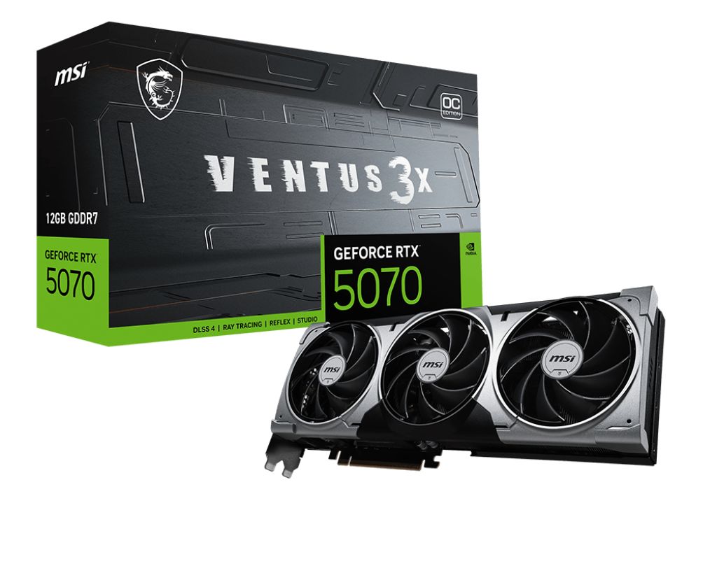 Videókártya Msi RTX5070 12G VENTUS 3X OC