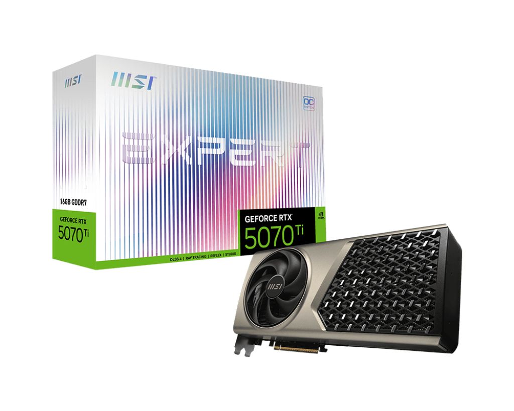 Videókártya Msi RTX5070 Ti 16G EXPERT OC Videókártya Msi RTX5070 Ti 16G EXPERT OC