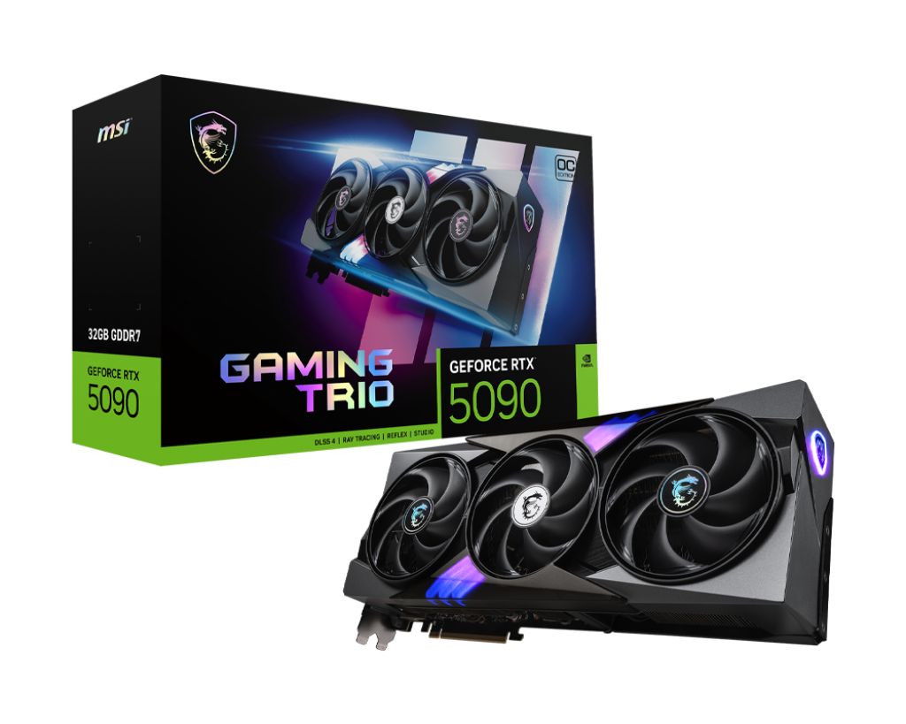 Videókártya Msi RTX5090 32G GAMING TRIO OC Videókártya Msi RTX5090 32G GAMING TRIO OC