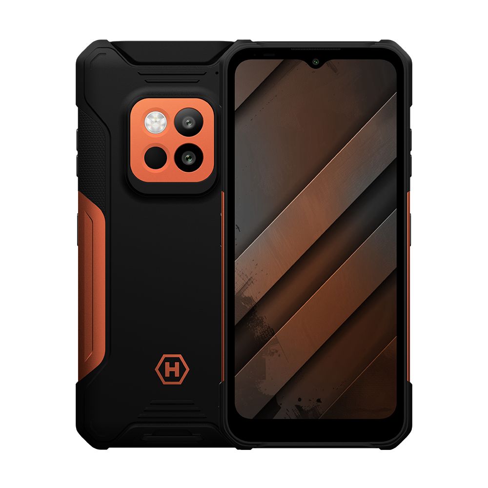 Mobiltelefon MyPhone Hammer Construction 2 Thermal 256GB DualSIM Black/Orange Mobiltelefon MyPhone Hammer Construction 2 Thermal 256GB DualSIM Black/Orange