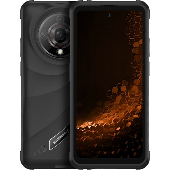 Mobiltelefon MyPhone Hammer Iron 6 5G 256GB DualSIM Black