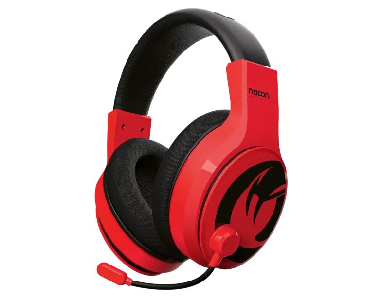 Nacon GH-120 Wired Stereo Gaming Headset Red Nacon GH-120 Wired Stereo Gaming Headset Red