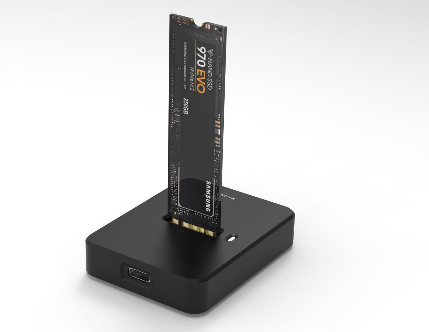 Mobilrack / Beépítő keret nBase DS-80NU3B NVMe USB3.2 Gen1 10Gbps M.2 PCIe Black Mobilrack / Beépítő keret nBase DS-80NU3B NVMe USB3.2 Gen1 10Gbps M.2 PCIe Black