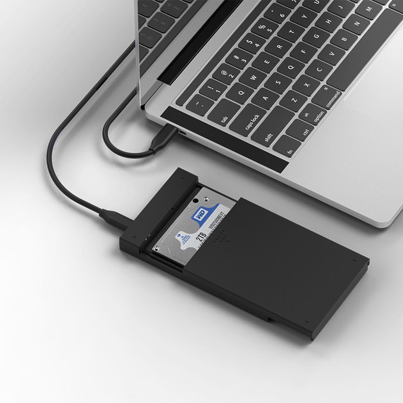 Mobilrack / Beépítő keret nBase EH-25PSU2B 2,5 External SATA USB2.0 Black Mobilrack / Beépítő keret nBase EH-25PSU2B 2,5 External SATA USB2.0 Black