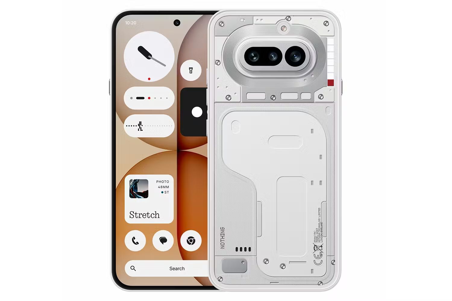 Mobiltelefon Nothing Phone 4a 128GB DualSIM White Mobiltelefon Nothing Phone 4a 128GB DualSIM White