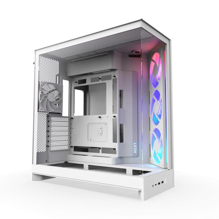 Ház NZXT H9 Flow RGB (2025) Tempered Glass White Ház NZXT H9 Flow RGB (2025) Tempered Glass White
