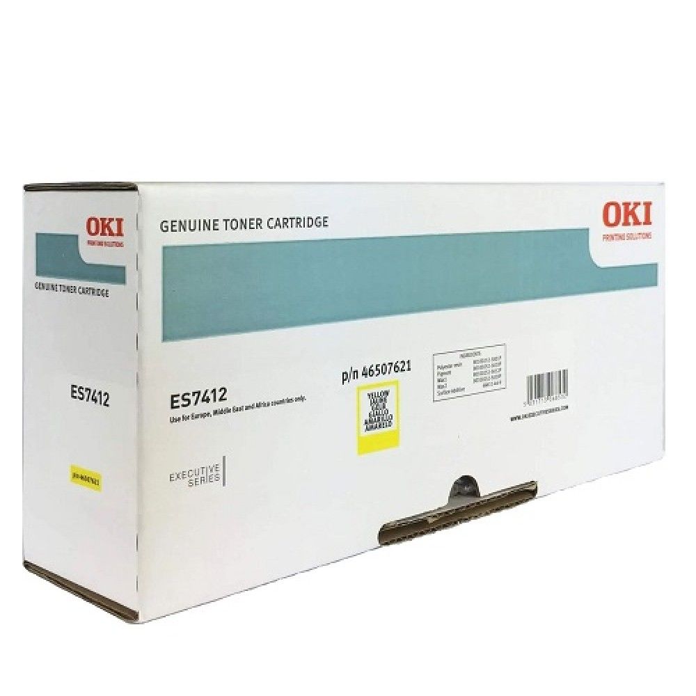 Oki 46507621 Yellow toner Oki 46507621 Yellow toner