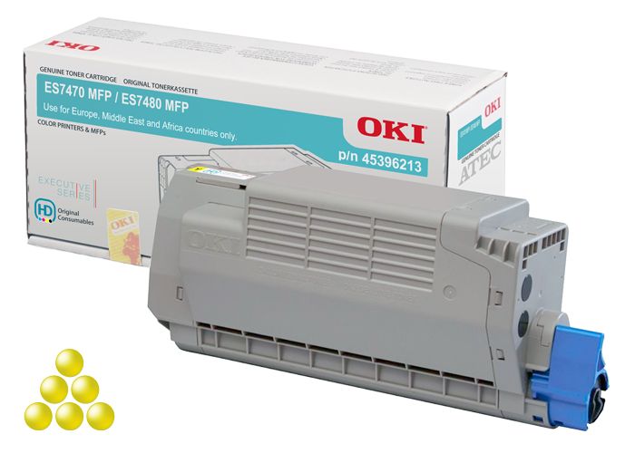 Oki 45396213 Yellow toner Oki 45396213 Yellow toner