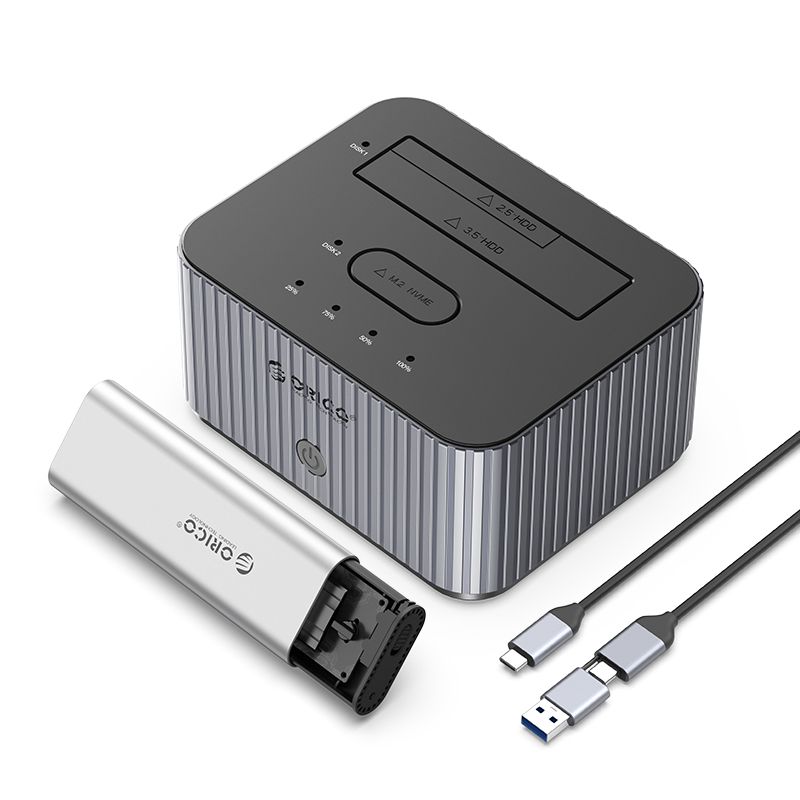 Mobilrack / Beépítő keret Orico IT28E-C-EU M.2 NVMe + 2,5