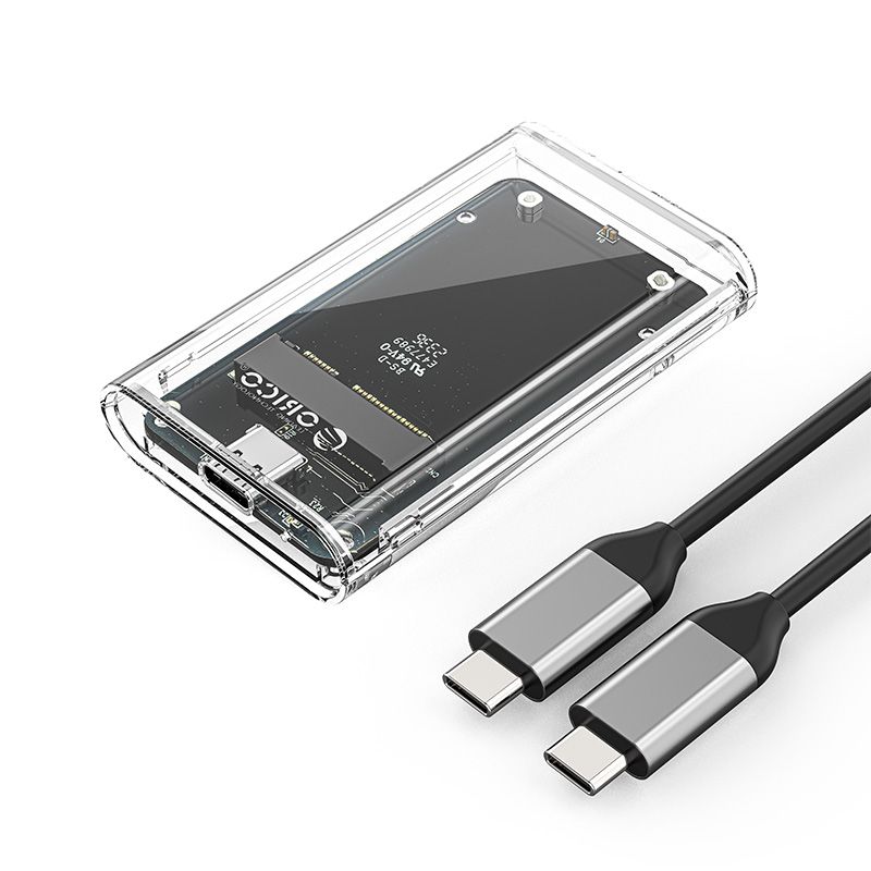 Mobilrack / Beépítő keret Orico TC10-MS mSATA USB-C 3.0 SSD Enclosure Clear Mobilrack / Beépítő keret Orico TC10-MS mSATA USB-C 3.0 SSD Enclosure Clear