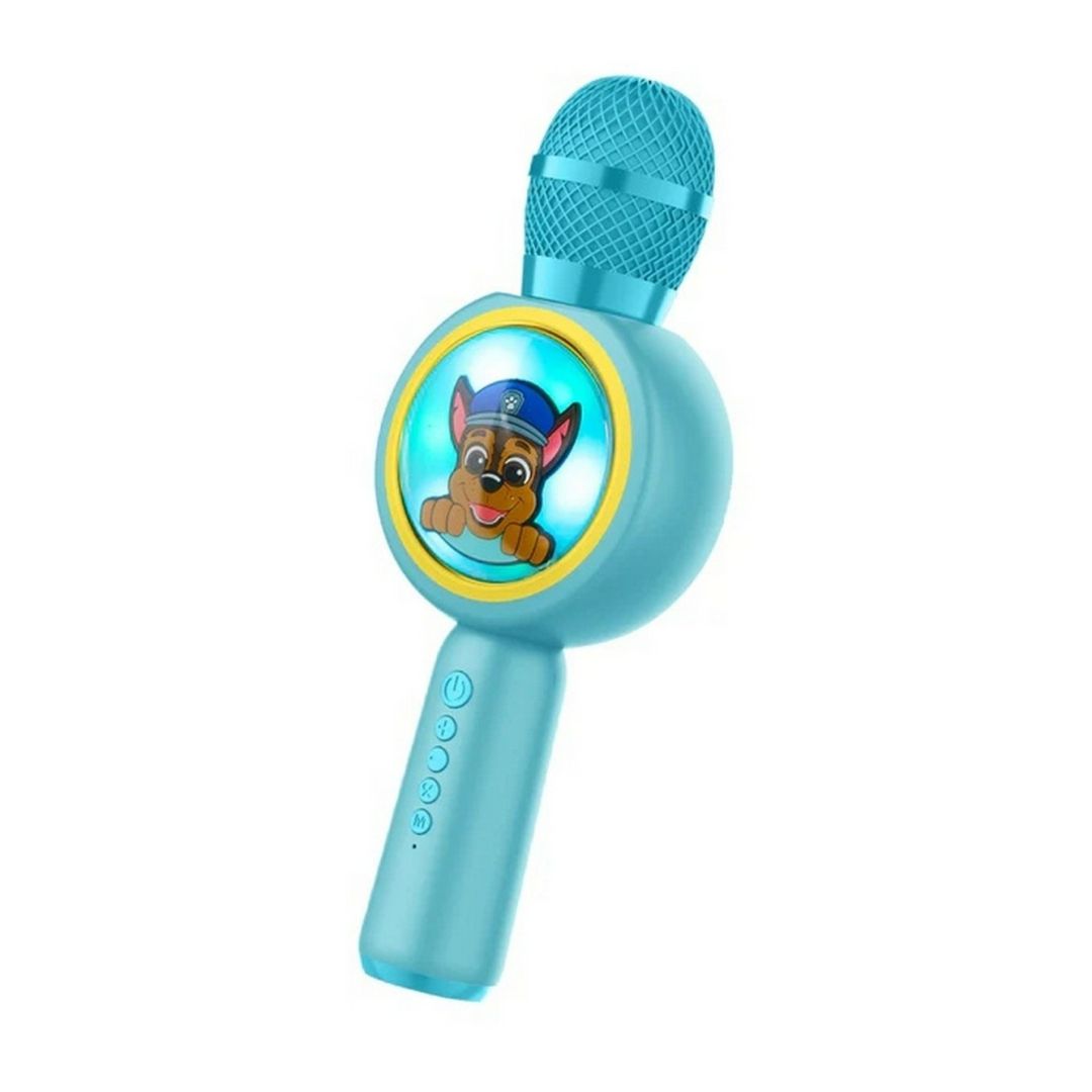 OTL Technologies Mancs Őrjárat PopSing LED Karaoke Microphone Blue OTL Technologies Mancs Őrjárat PopSing LED Karaoke Microphone Blue
