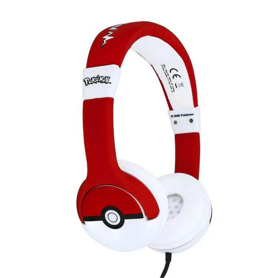 OTL Technologies Pokémon Pokéball Headphones Red OTL Technologies Pokémon Pokéball Headphones Red