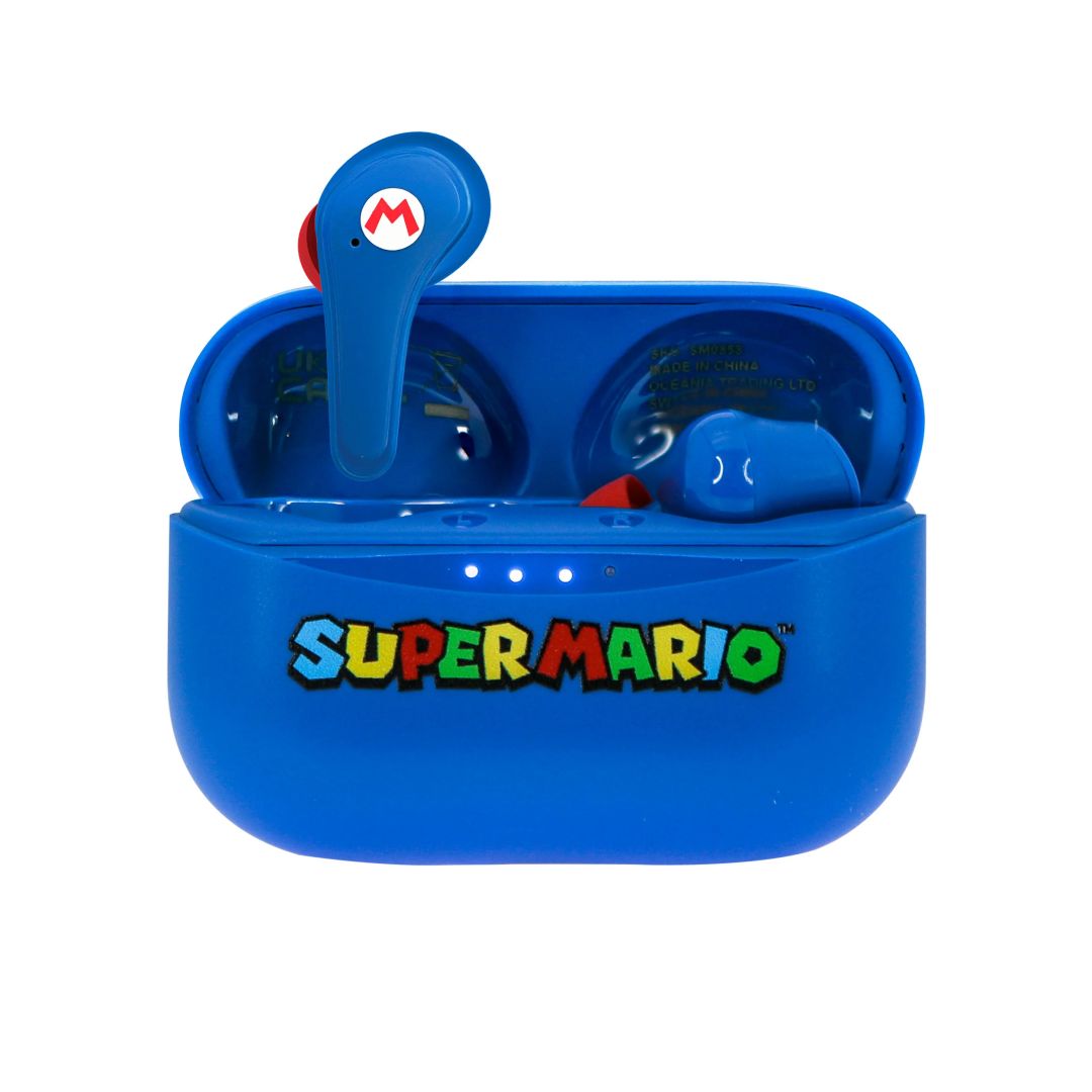 OTL Technologies Super Mario TWS Bluetooth Headset Blue OTL Technologies Super Mario TWS Bluetooth Headset Blue