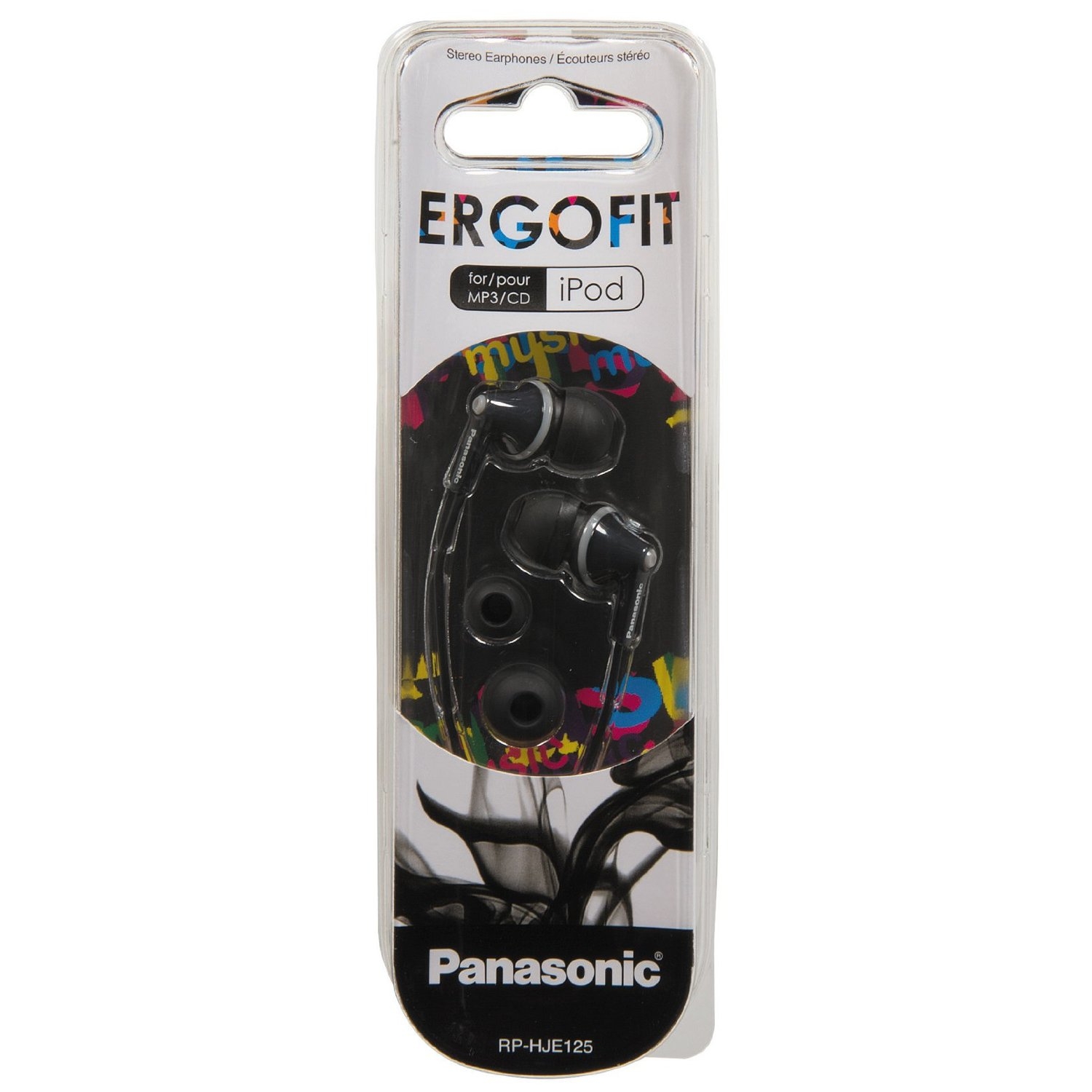 Panasonic RP-HJE125E-K Black Panasonic RP-HJE125E-K Black