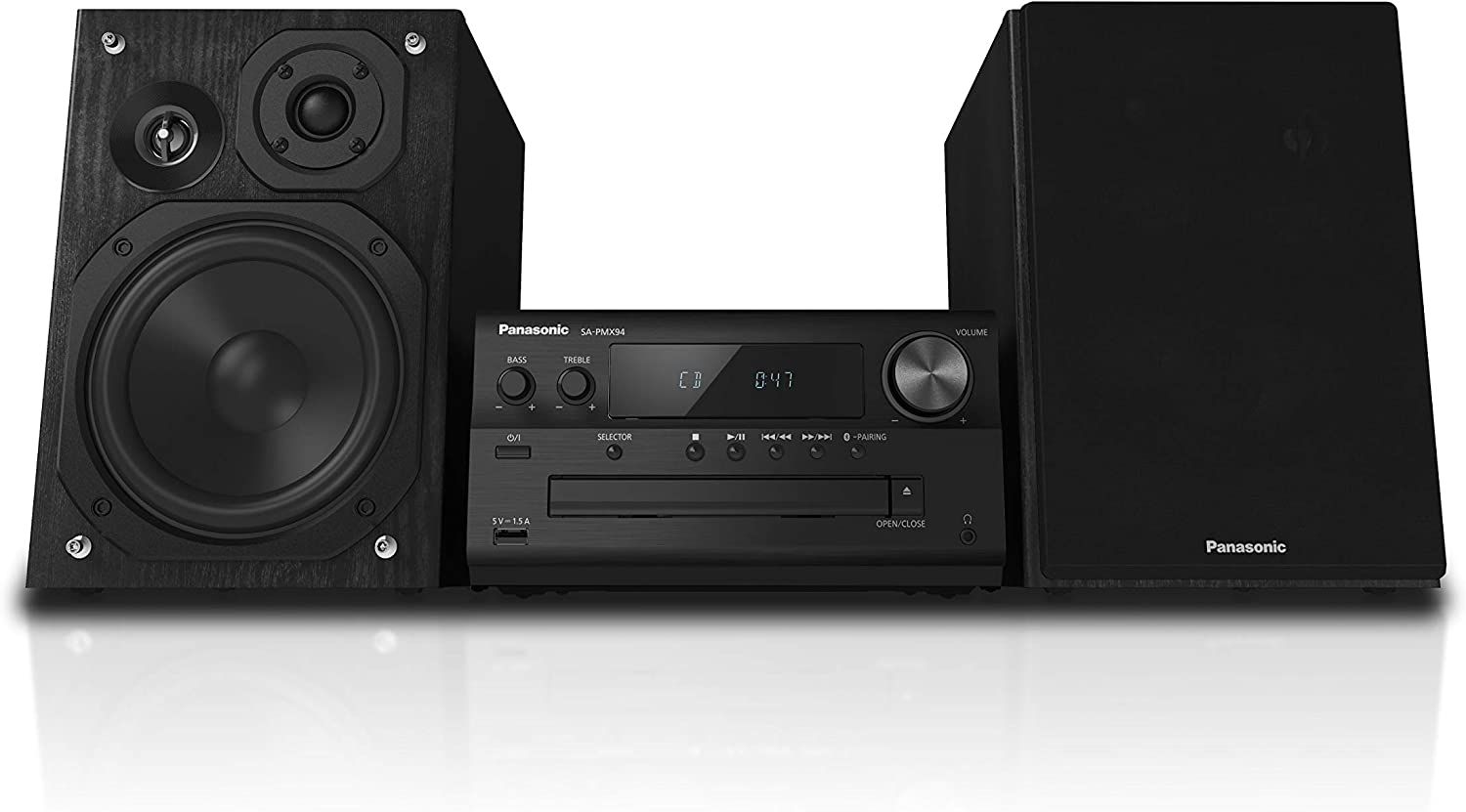 Hi-fi Panasonic SC-PMX94EG-K Mini System Black Hi-fi Panasonic SC-PMX94EG-K Mini System Black