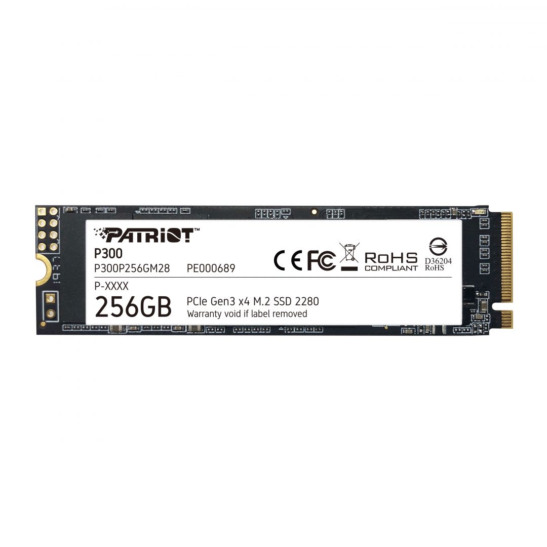 Winchester SSD Patriot 256GB M.2 2280 NVMe P300 Winchester SSD Patriot 256GB M.2 2280 NVMe P300